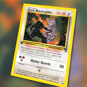 Oscuro desaparecido No. Pokémon Glitch, Pokémon Aangepaste