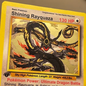 Pokemon Trading Card Game XY Shiny Rayquaza EX Premium Collection