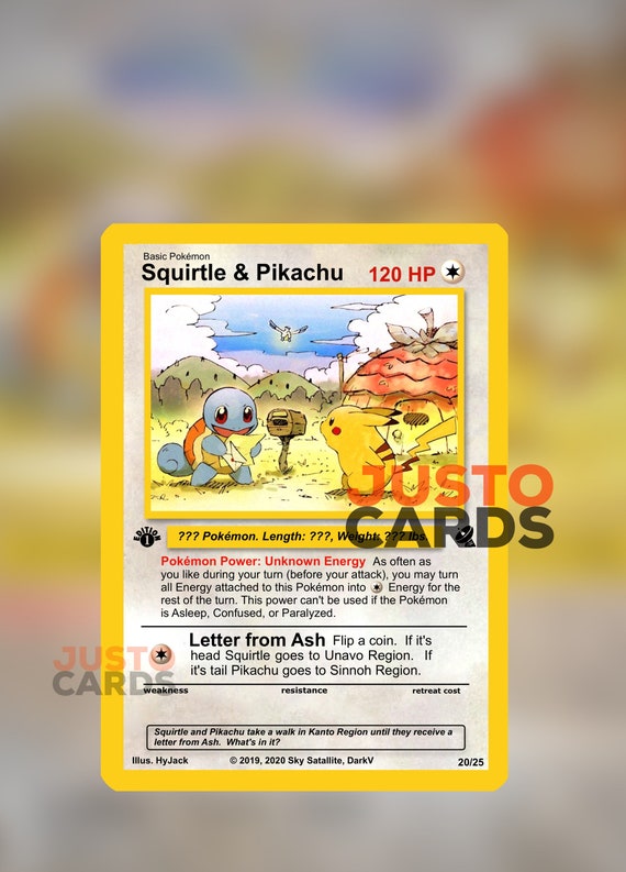 Original Squirtle Card
