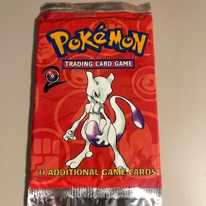 Pokemon Basisset 2 Proxy Sealed Booster Pack - Mewtu-Kunstwerk