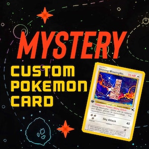 Commande spéciale aléatoire - Carte Pokémon personnalisée mystère