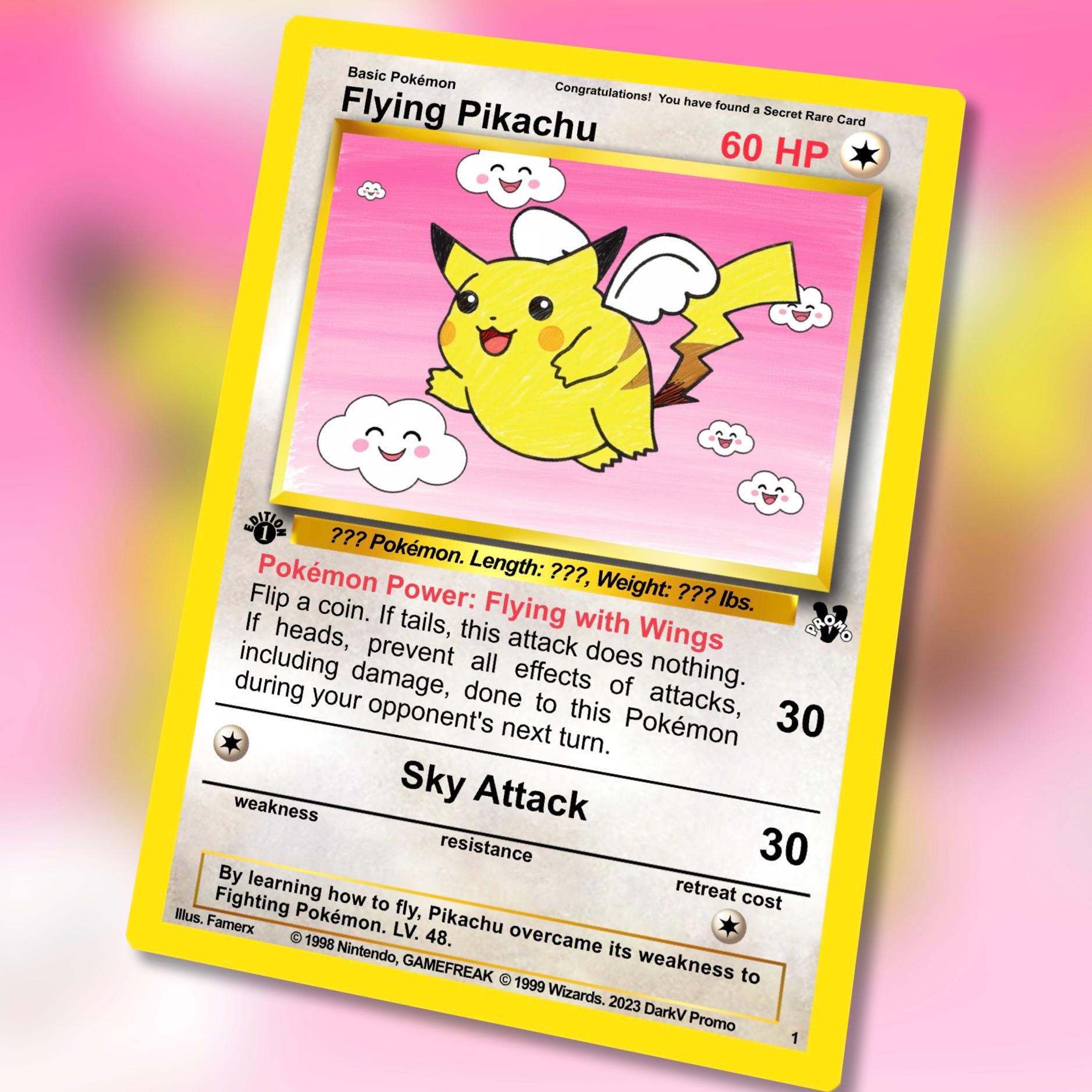 is the flying pikachu card rare Flying Pikachu VMAX Celebrations #007/025 Ultra Rare – The Card Hub