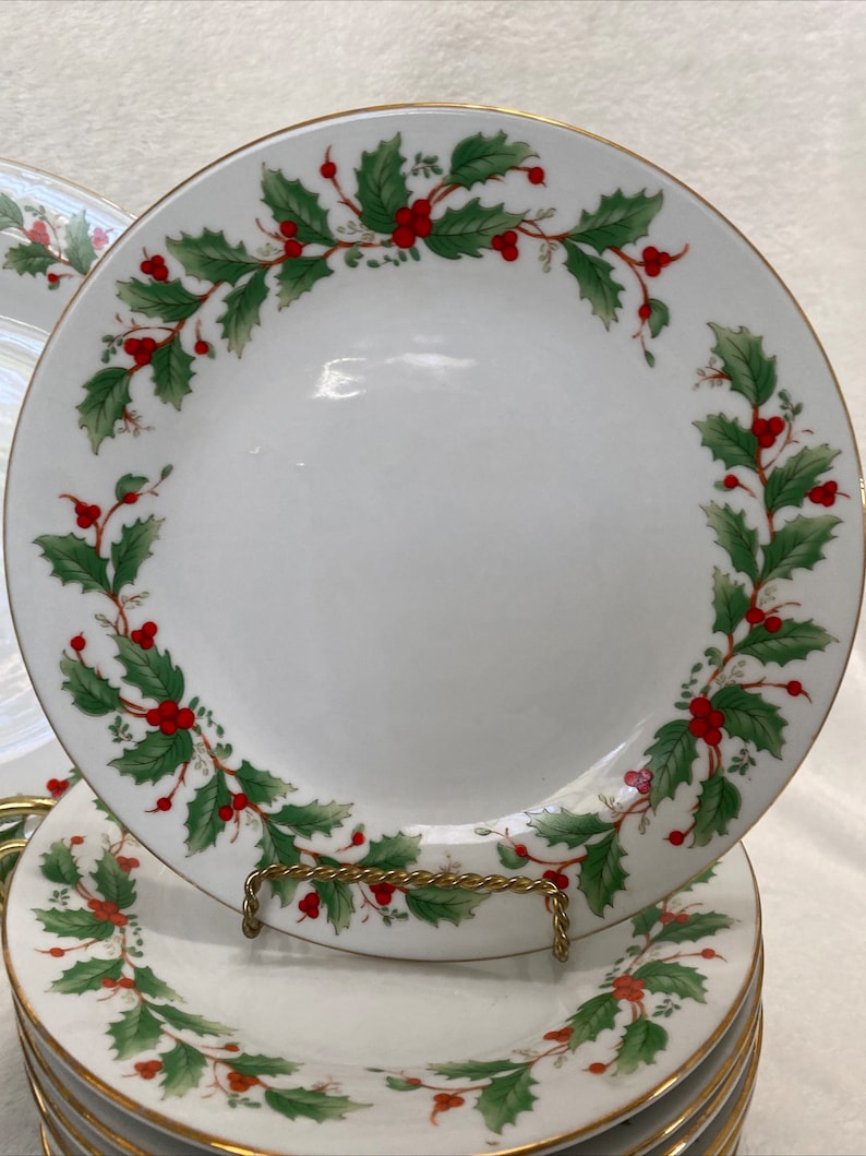 China PEARL Fine China Noel Plates and Cups Set 22pcs Etsy