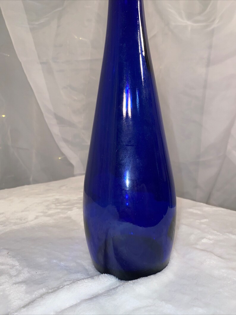 16 Cobalt Blue Bottle Vase Decanter 75 Cl 70mm. Etsy
