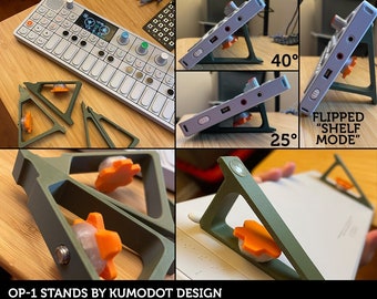 Op-1 KOPS // OP-1 angled Stands by KumodotDesign