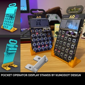 Pocket Operator Display Stand by Kumodot Design