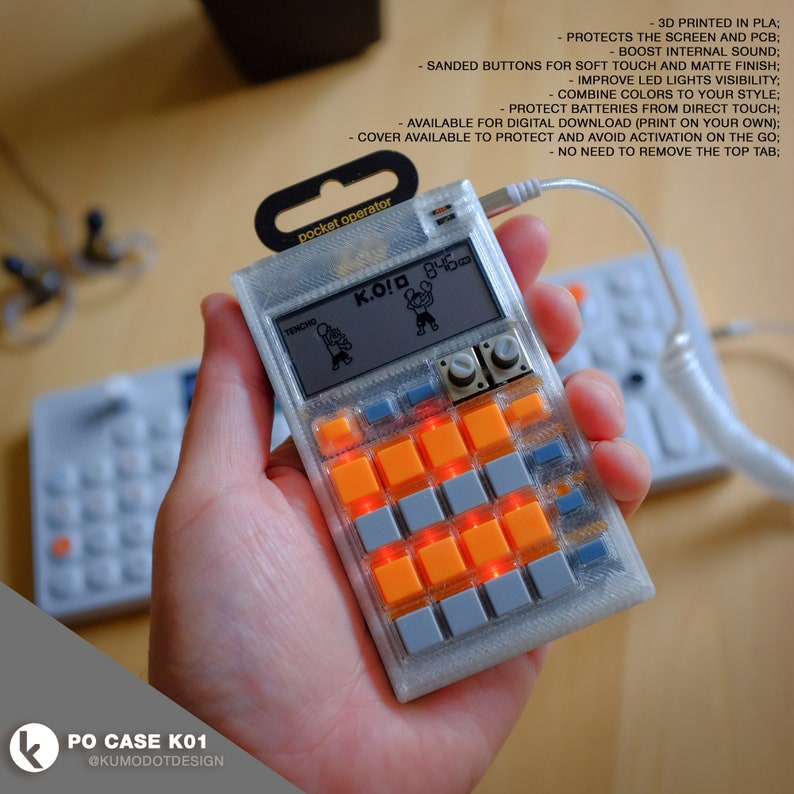 KZ01 Pocket Operator Case Etsy