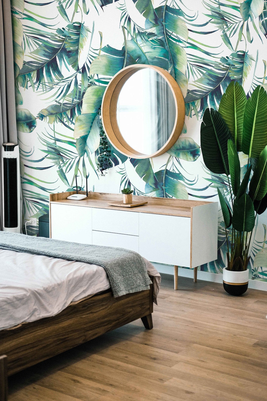 Explosion Decor Leaves Explosion Wall Art, Removable Wall Mural, Nature-inspired Decor ...