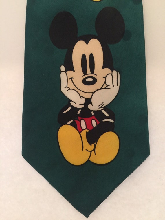 Vintage Cervantes Mickey Mouse Necktie by Cervante