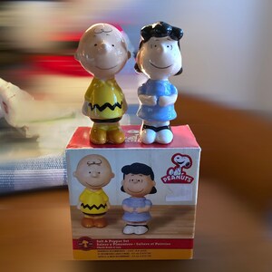 The Taste Of Talking vintage 1991 Henk Stallinga salt and pepper shakers unused in original box part of art collection MoMA New York