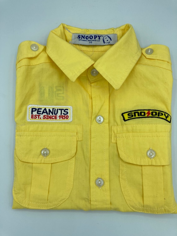 snoopy pilot shirt