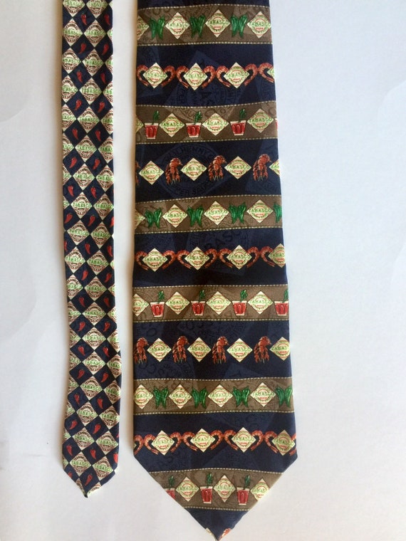 Vintage TABASCO Blood Mary Necktie, McIlhanny Co.… - image 7