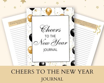 Journal Prompts, Gratitude Printable, New Years Resolution, Self-Help Planner, Goal Setting, Self-Care Journal Printable, Wellness Journal