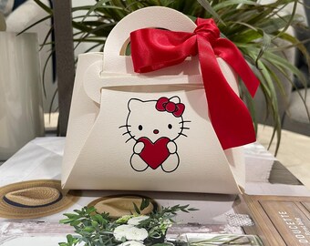 Kitty Mini Gift Bag: Valentine Party Favor, Money Holder, Gift card holder