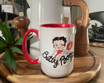 Betty Boop Coffee Mug: Personalized Cartoon Character Gift