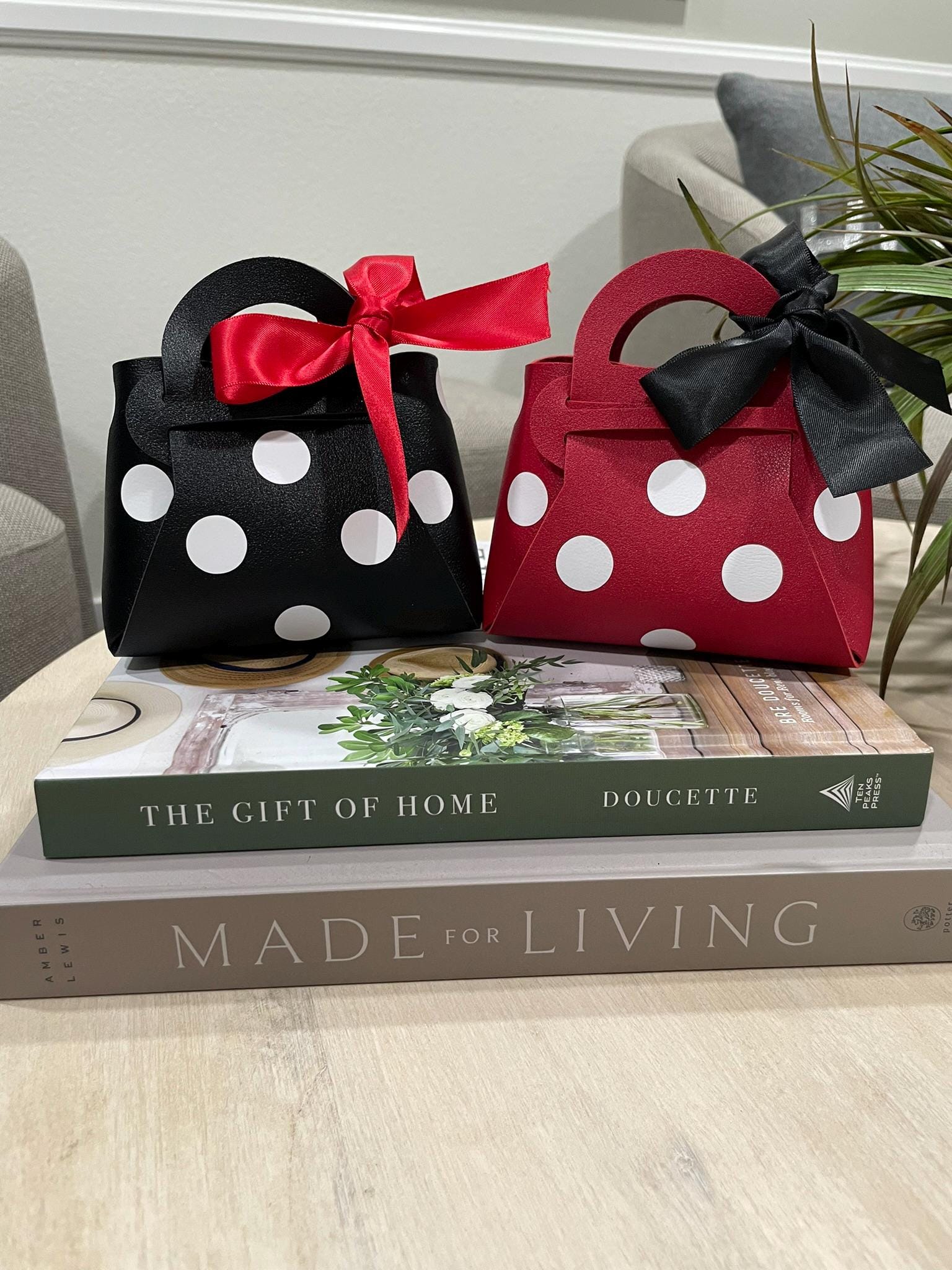 Polka Dot Mini Gift Bag