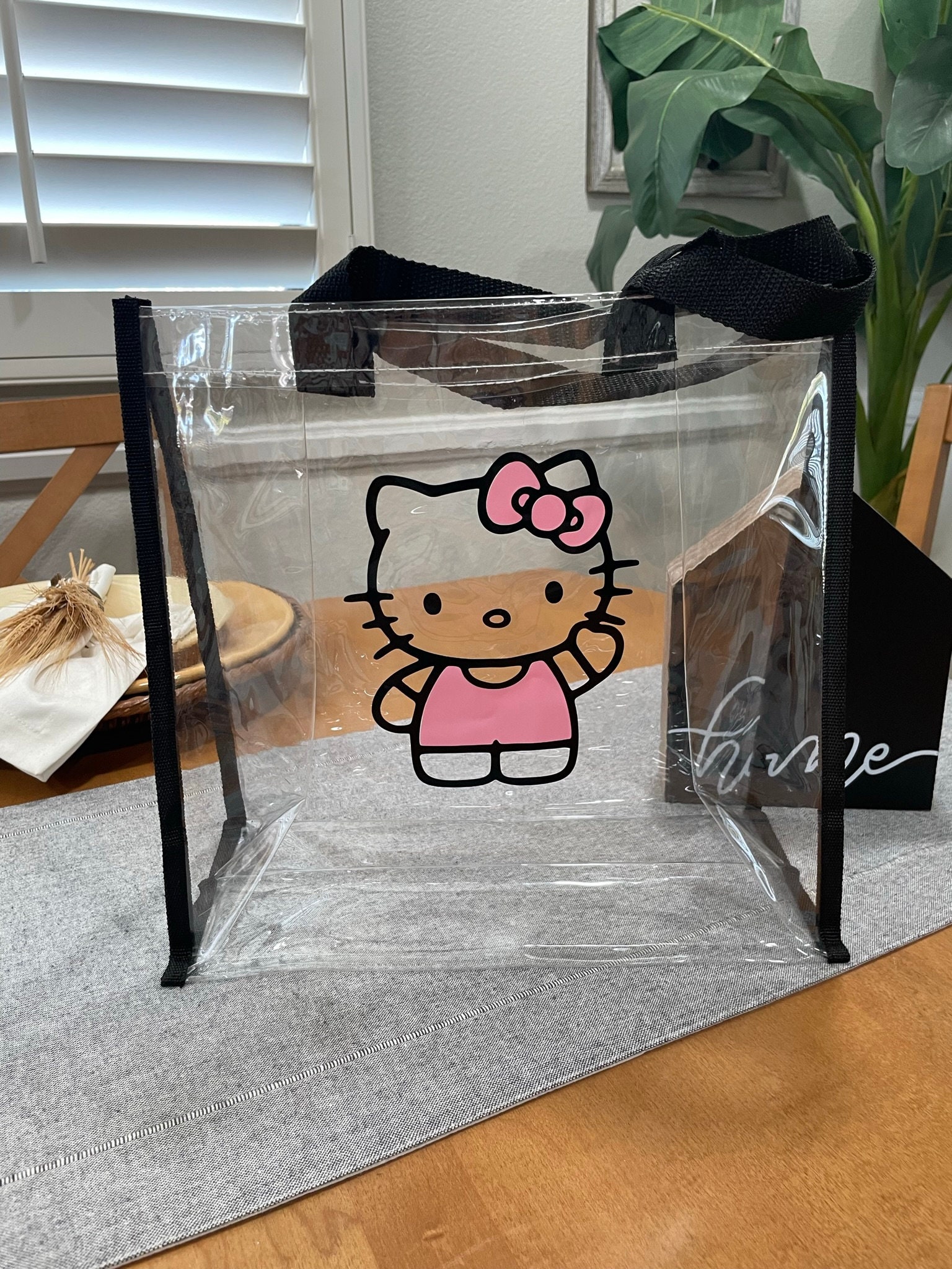 Sanrio clear hotsell bag