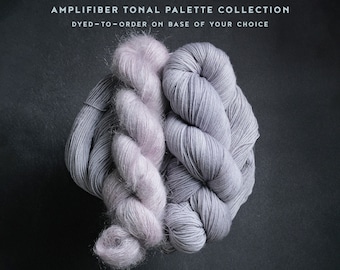 Haze . Multi Base & Size Options . Amplifiber Tonal Palette Collection . Dyed-to-order