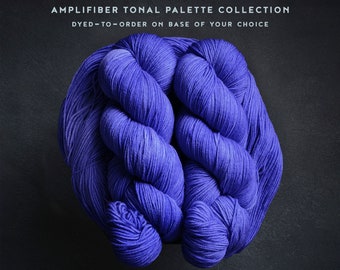 Blurple . Multi Base & Size Options . Amplifiber Tonal Palette Collection . Dyed-to-order