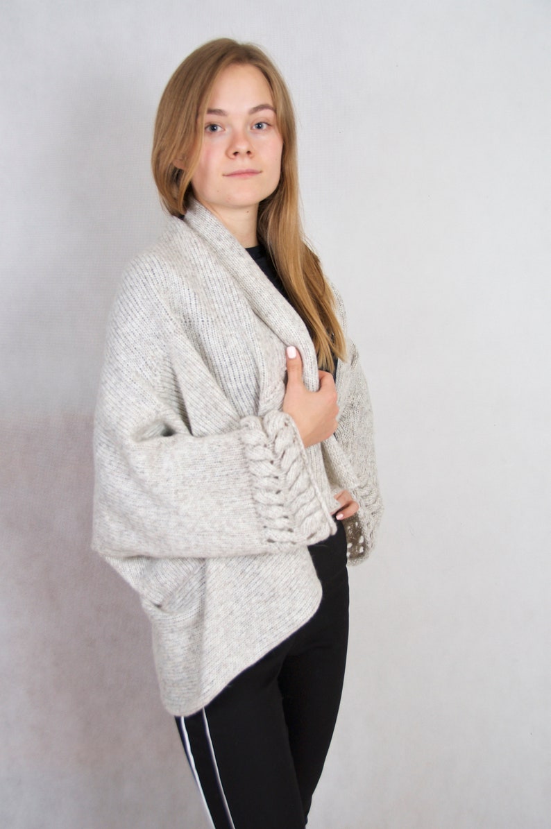 cardigan women knit sweater coat wool cardigan oversized sweater plus size clothing organic clothing long wool coat open front cardigan top