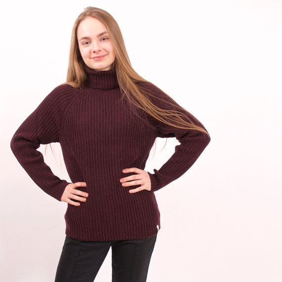 Turtleneck Sweater Long Sleeves Top 