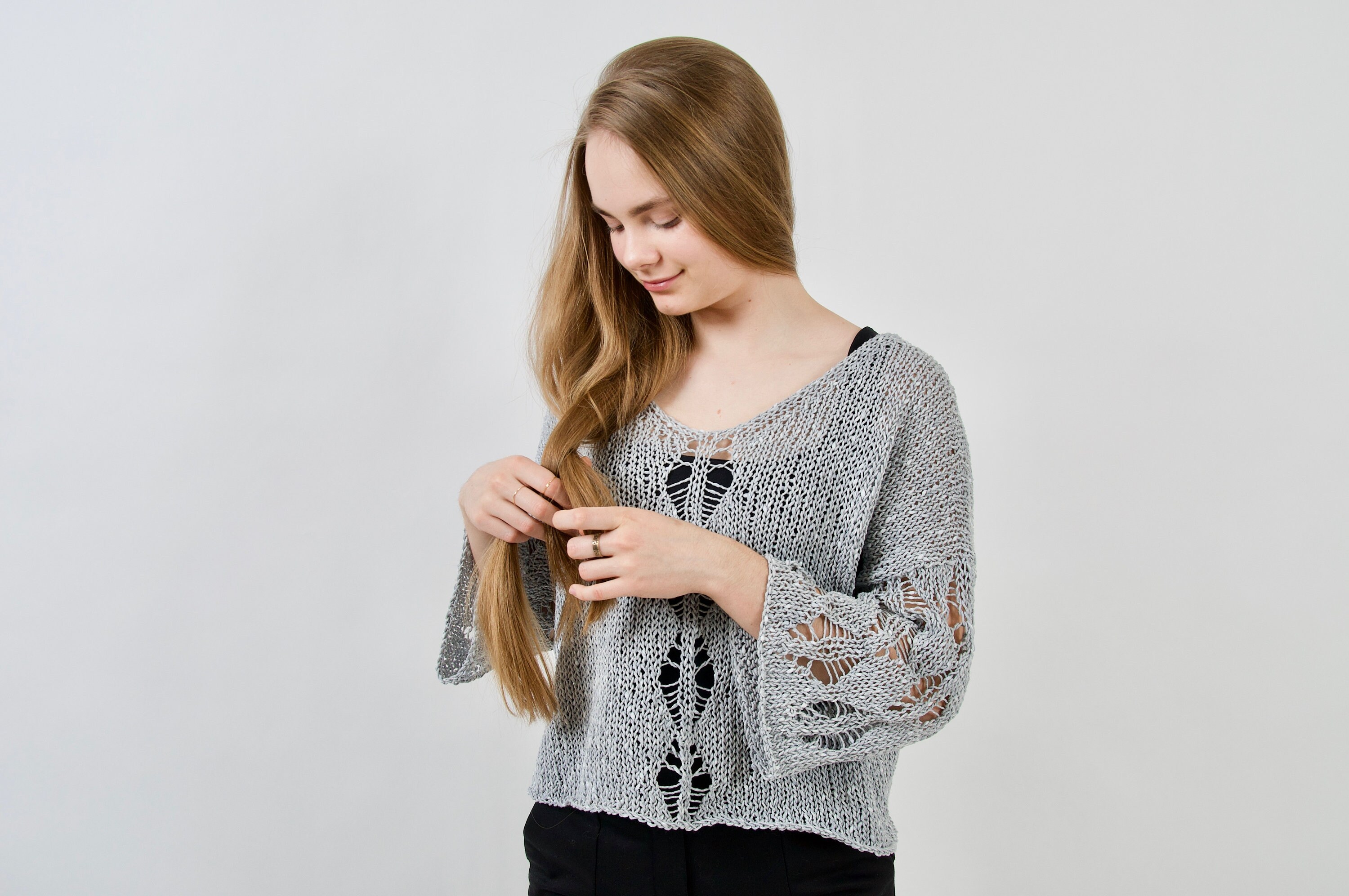 ニット/セーター mame - mame2018AWskiers knit ethnic sweater Women's Knitwear - Maurie and Eve