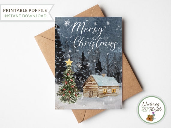 Woodland Neighbors Holiday Card Woodland Neighbors Holiday Card