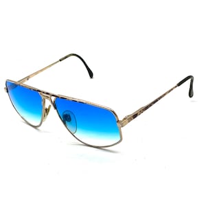 Vintage Maxi L'Art Aviator Sunglasses - Made in France - With New UV Protection Glasses Made in Italy, 90s