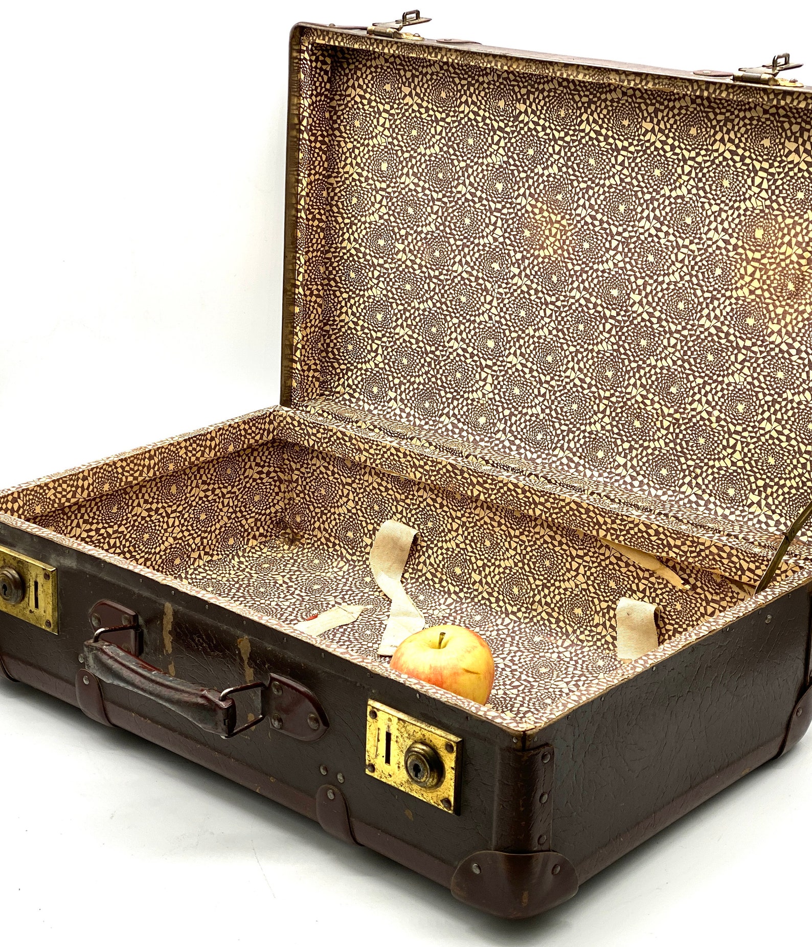 Vintage Suitcase German suitcase old suitcase suitcase decor Etsy