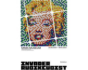 INVADER Marilyn インベーダー マリリン オフィシャルポスター
