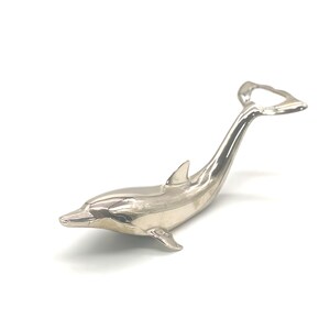 Décapsuleur Vintage Métal Argenté Forme Dauphin - Rétro, Multifonction