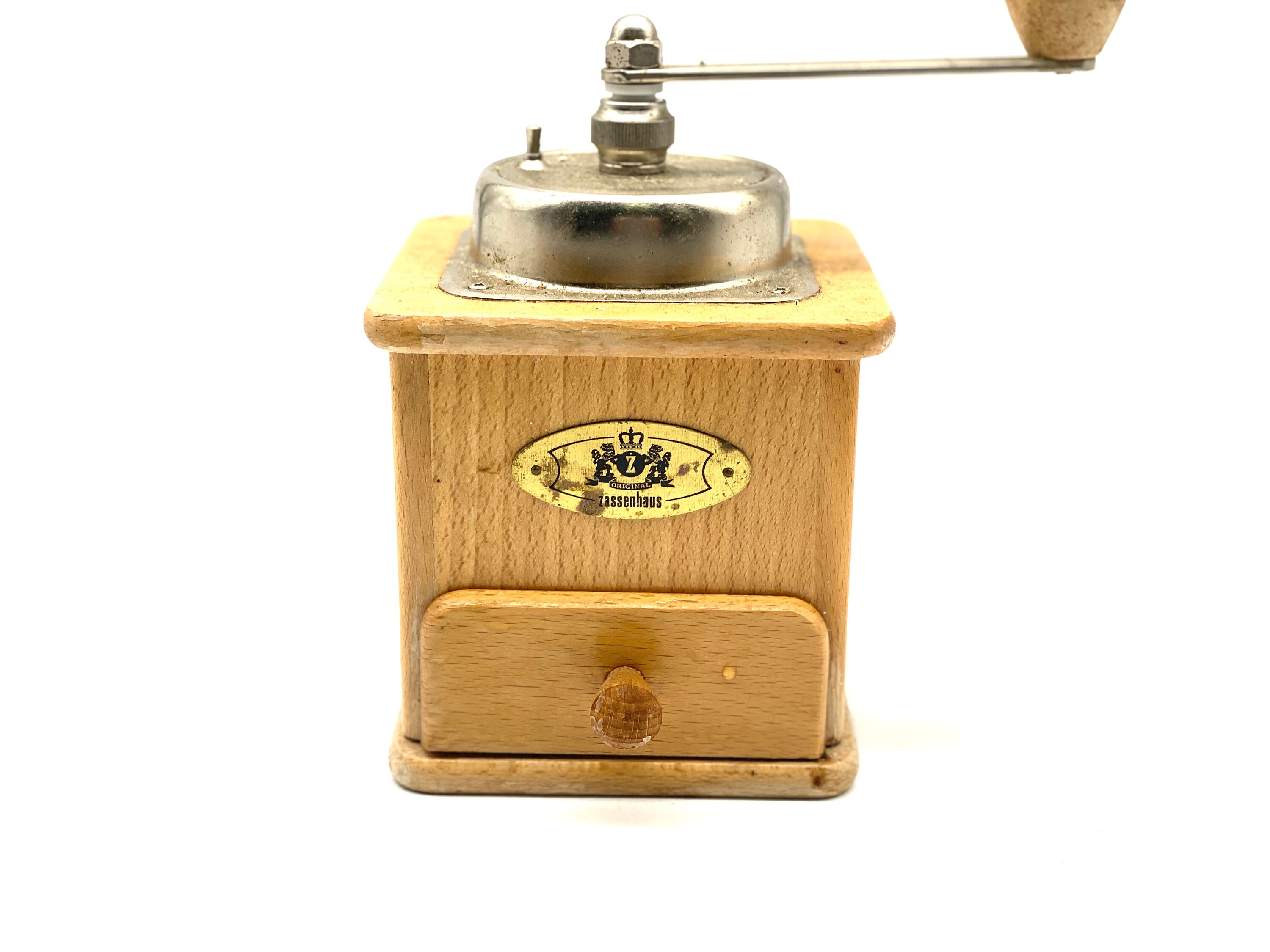 Vintage Zassenhaus made in Germany manual wooden coffee Etsy