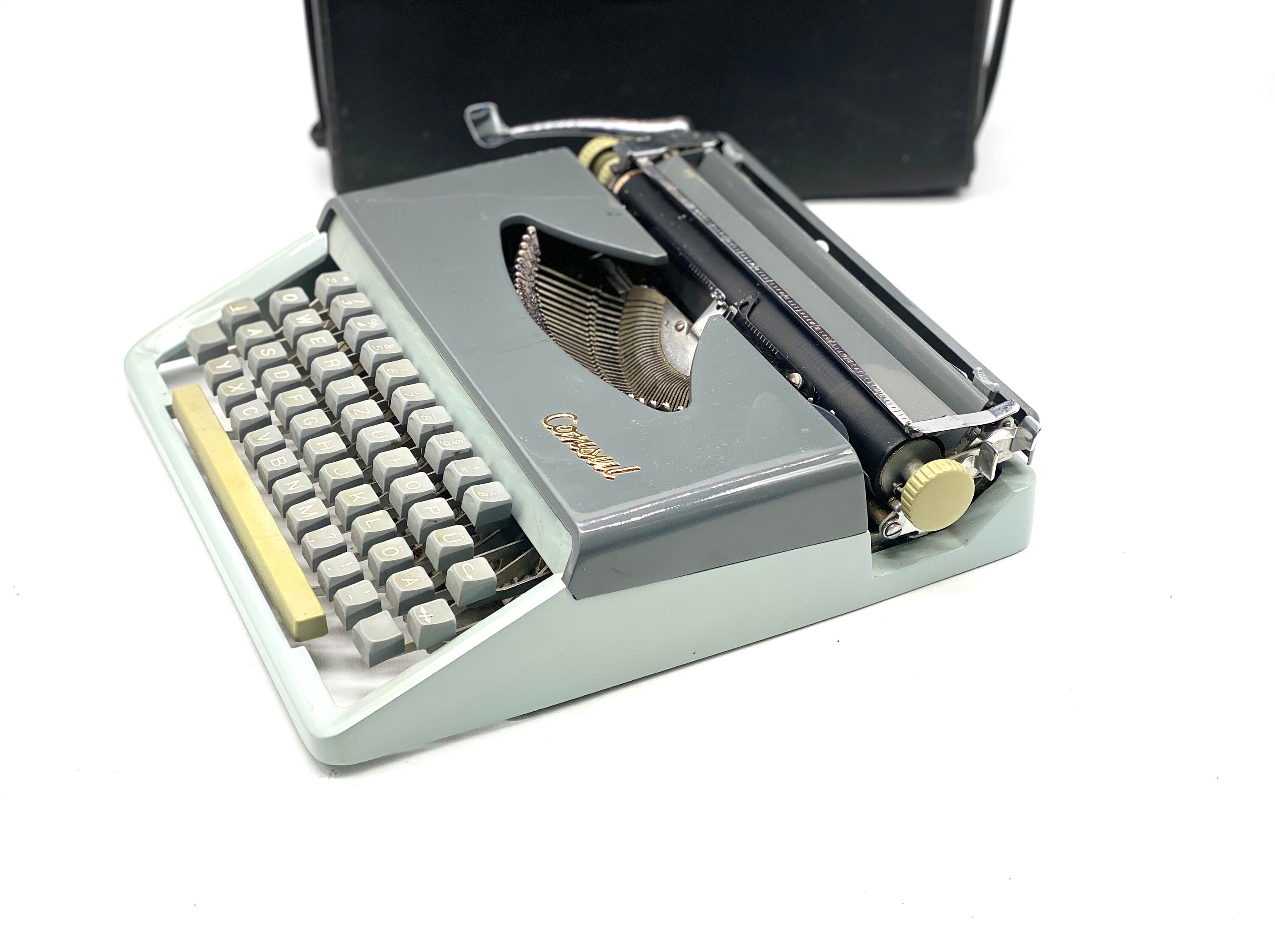 Working typewriter Consult Deutsch Schreibmaschine Vintage Etsy