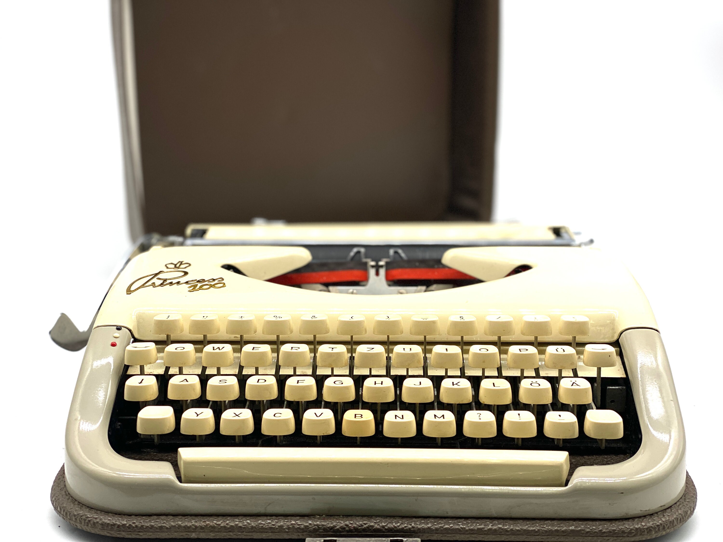 Working typewriter Princess 100 Deutsch Schreibmaschine Etsy