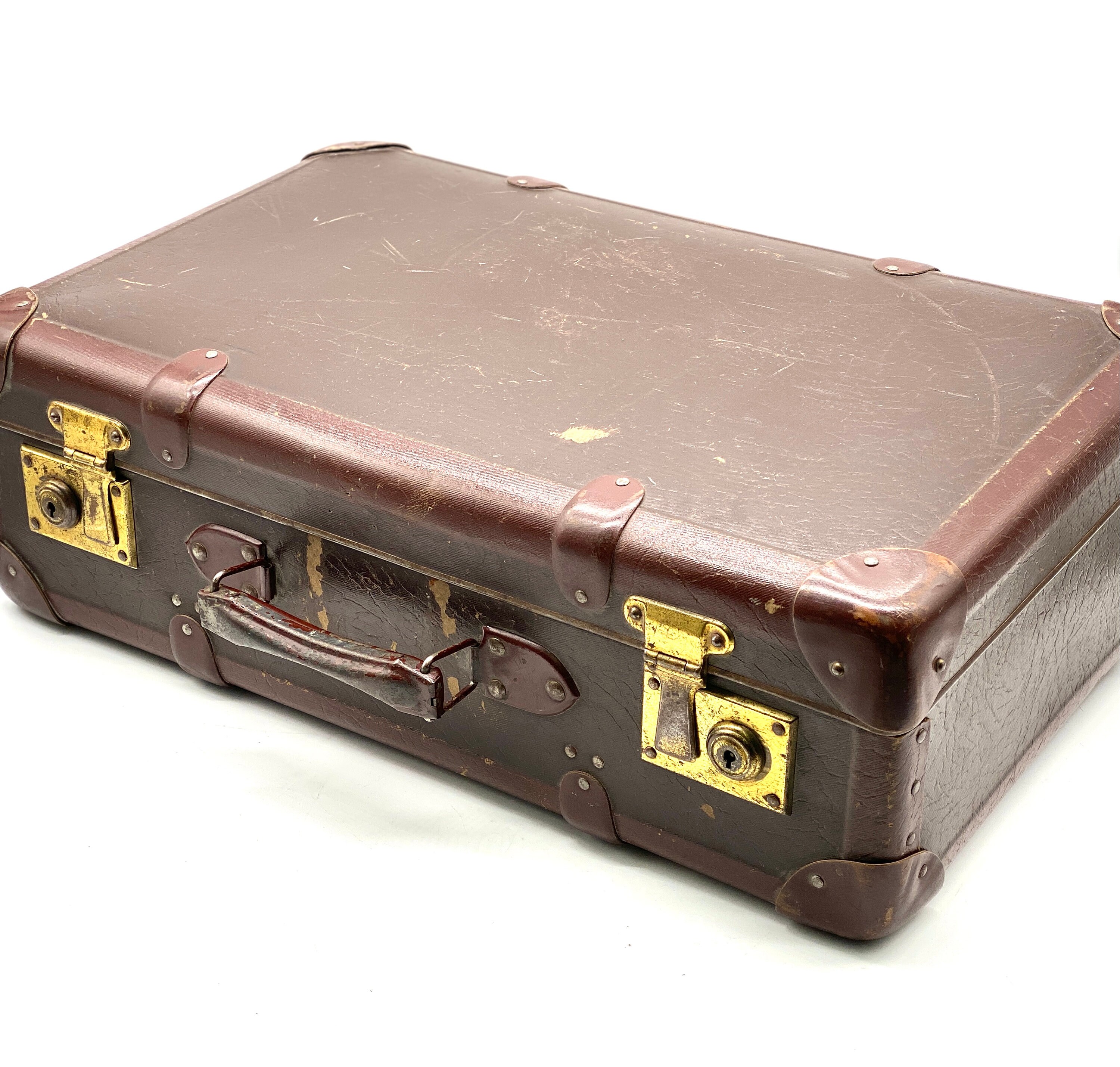 Vintage Suitcase German suitcase old suitcase suitcase decor Etsy
