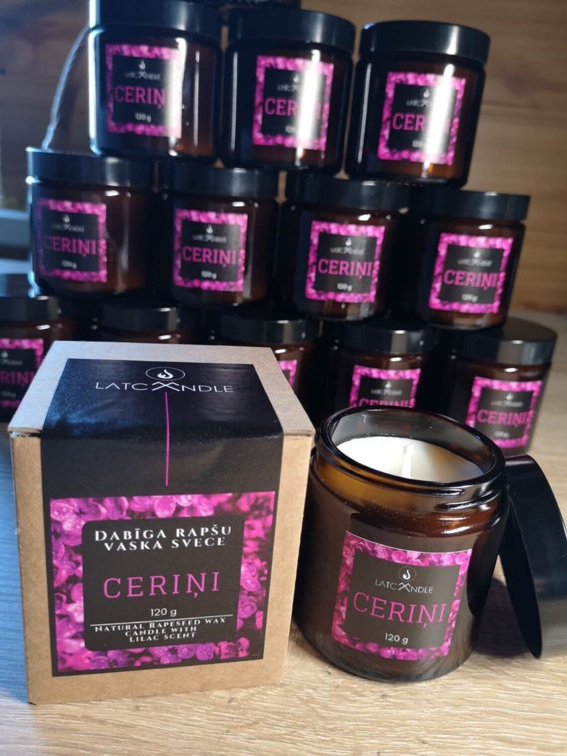 Scented Rapeseed wax tealight candles Anti Allergic Candle Etsy