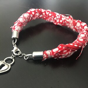Boho Bracelet: Red