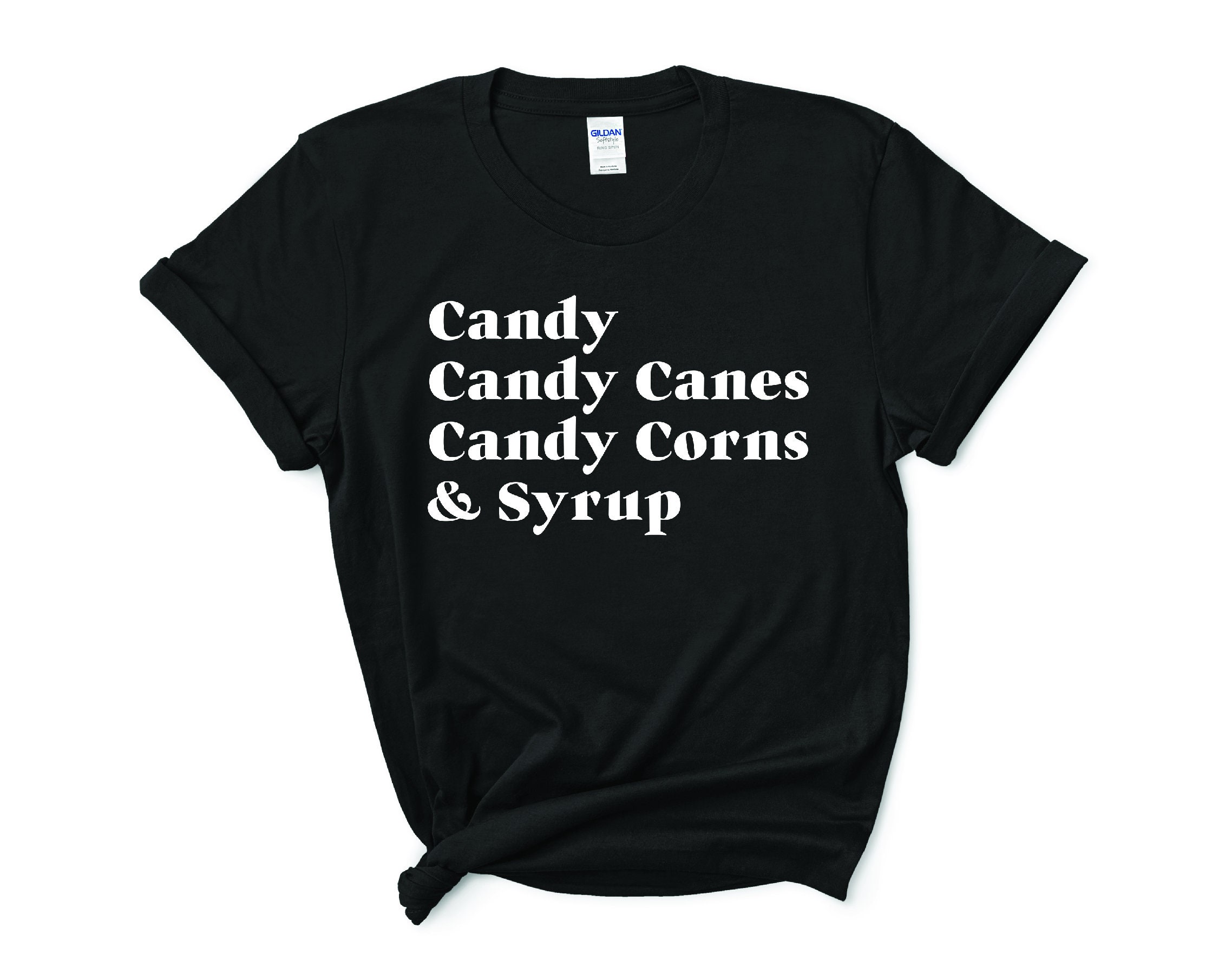 Candy, Candy Canes, Candy Corns, and Syrup, Four Main Elf Food Groups