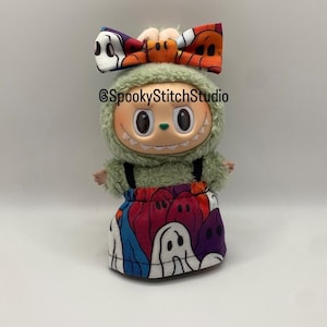 Labubu Halloween Dress | Labubu Gathering Ghosts Dress | Labubu | Halloween Doll Dress | Labubu clothes | Labubu Outfit | Halloween Labubu