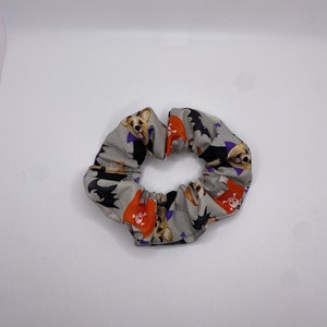 Halloween Dogs Scrunchie | Halloween Scrunchie | Spooky Scrunchie | Horror Scrunchie | Fall Scrunchie | Creepy Scrunchie