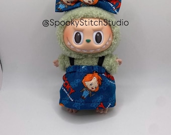 Labubu Horror Doll Dress | Labubu Dress | Labubu | Labubu Chucky Dress | Labubu Horror Outfit | Labubu Outfit | Halloween Labubu