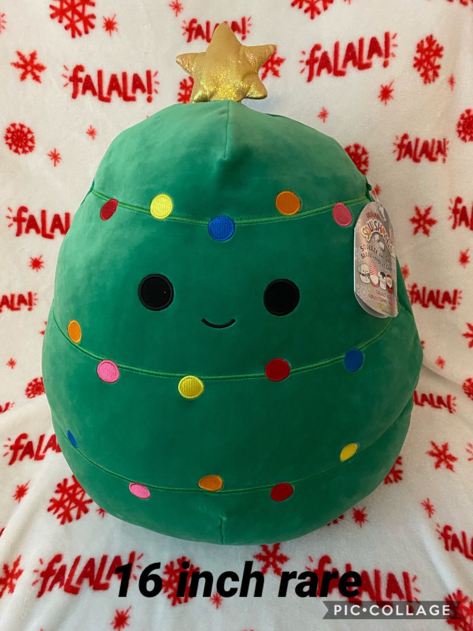 Christmas Squishmallow 2020 Christmas Squishmallow Santa Etsy