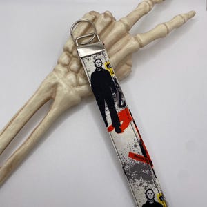 Chaveiros de Halloween | Chaveiro de Halloween Michael Myers | Pulseira de Halloween | Chaveiro de Halloween | Chaveiro de terror | Chaveiro de Michael Myers