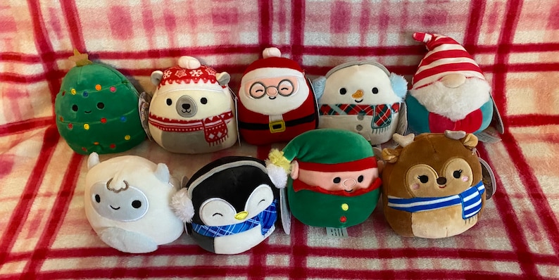 4.5 in Christmas Squishmallow 2020 Squishmallow 2020 | Etsy