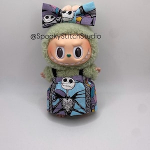 Labubu Nightmare Before Halloween Dress | Labubu Dress | Labubu | Labubu clothes | Labubu Outfit | Halloween Labubu