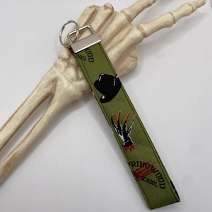 Chaveiros de Halloween | Chaveiro Pesadelo em Elm | Pulseira de Halloween | Chaveiro de Halloween | Chaveiro de Terror | Chaveiro Freddy