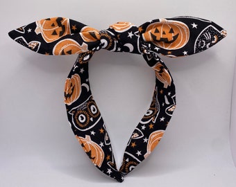 2 Pièces Serre-Tête Phosphorescent Halloween - Bandeau Déguisement Femme Enfant