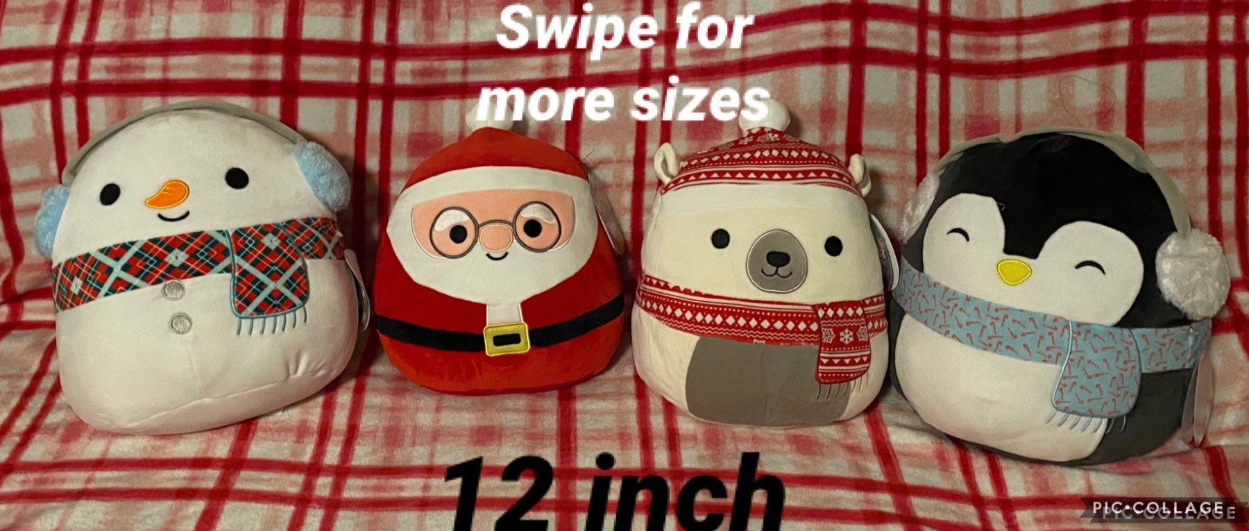 Christmas Squishmallow 2020 Christmas Squishmallow Santa | Etsy