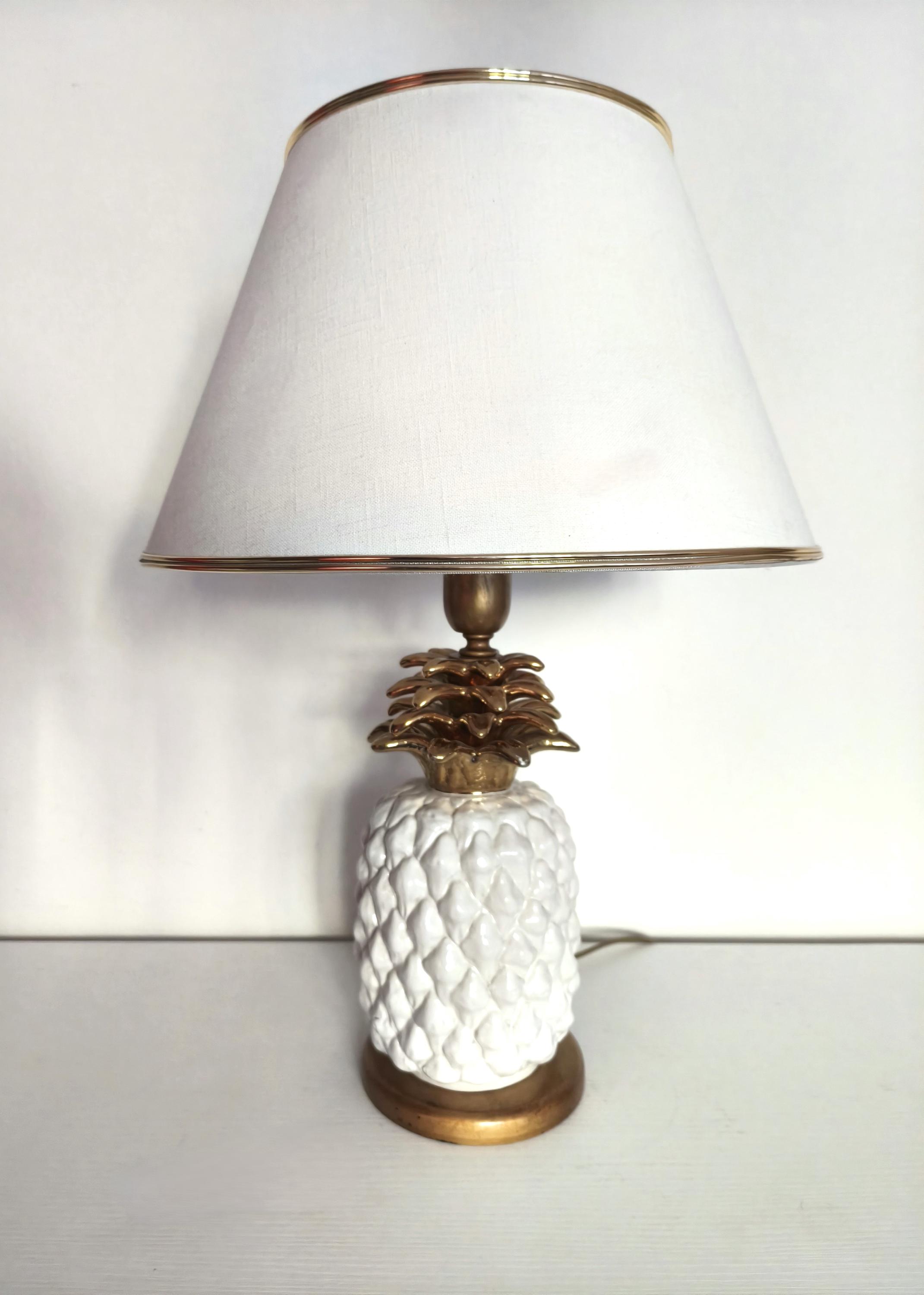 Vintage pineapple lamp - Etsy 日本