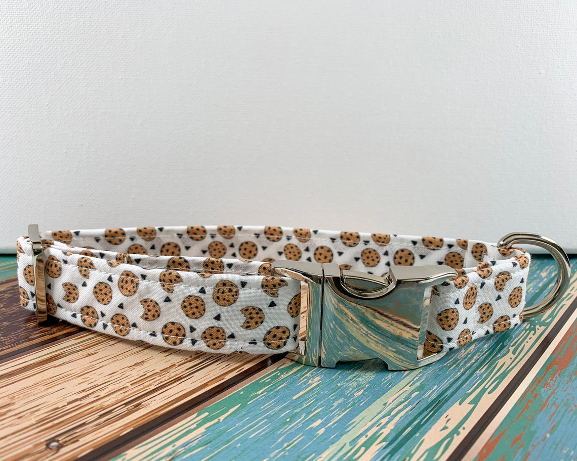 Cookie Monster Dog Collar Adjustable Handmade Metal and Etsy